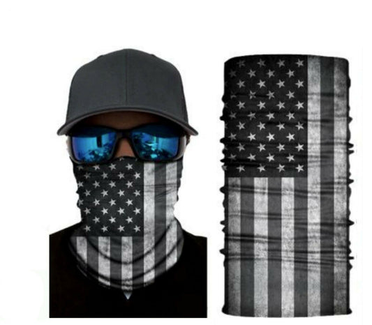 Black Sun Shield Neck Gaiter