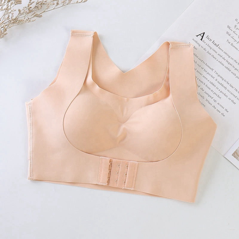 Women Posture Corrector Front Closure Bras Fitness Vest Push Up Bra