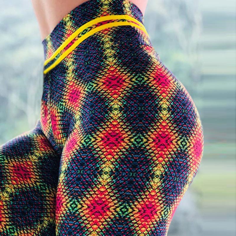 Unique Leggings for Women - Push Up Leggings - Designer Grade Multiple Prints - SweatCraze