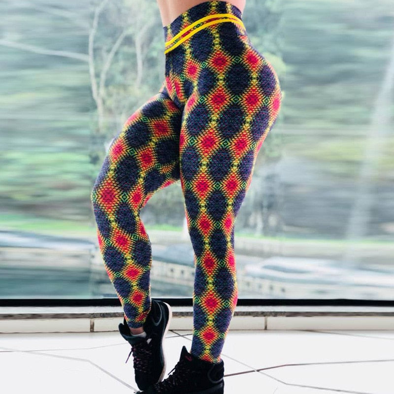 Unique Leggings for Women - Push Up Leggings - Designer Grade Multiple Prints - SweatCraze