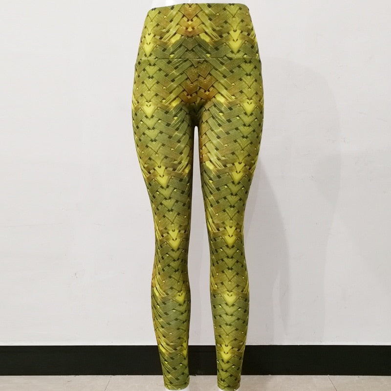 Unique Leggings for Women - Push Up Leggings - Designer Grade Multiple Prints - SweatCraze