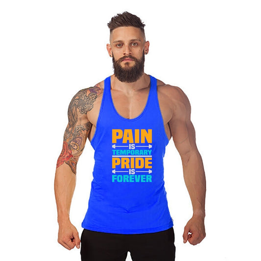 PRIDE Men Mesh Cotton Tank Top - New Arrival - SweatCraze