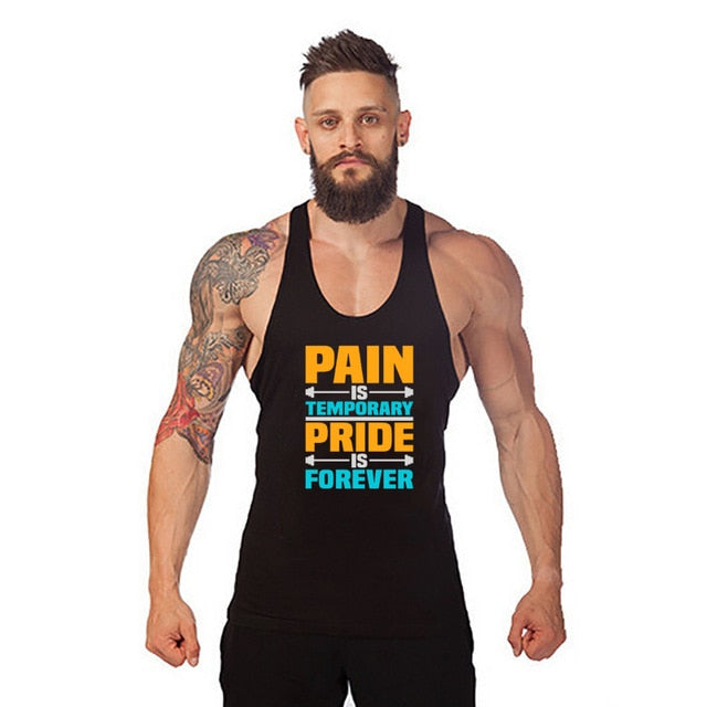 PRIDE Men Mesh Cotton Tank Top - New Arrival - SweatCraze