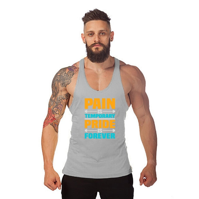 PRIDE Men Mesh Cotton Tank Top - New Arrival - SweatCraze