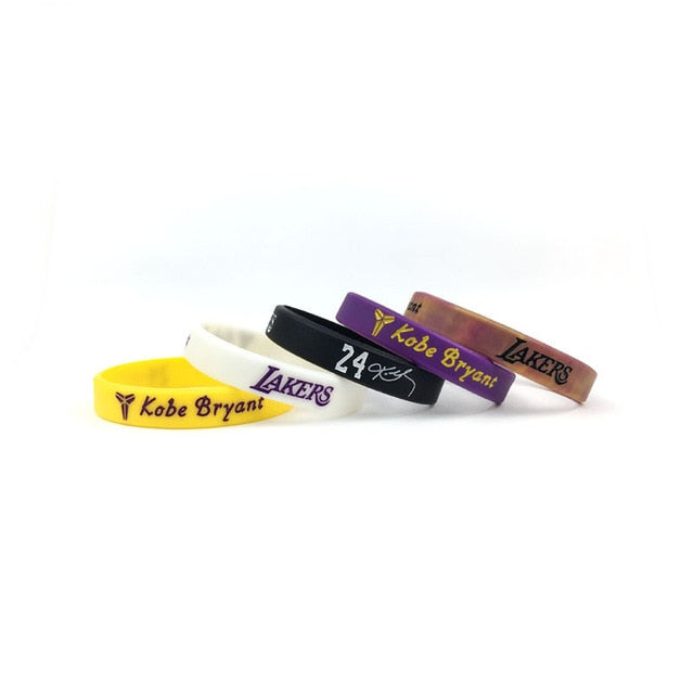 Kobe Bryant Bracelet Lakers 24 - Mamba | SweatCraze - SweatCraze