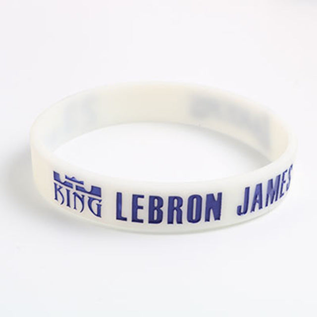 Lebron James King Silicone Bracelet - Lakers wristband for Fans - SweatCraze