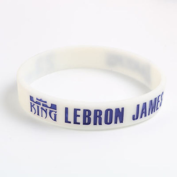 Lebron James King Silicone Bracelet - Lakers wristband for Fans - SweatCraze