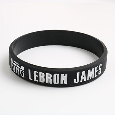 Lebron James King Silicone Bracelet - Lakers wristband for Fans - SweatCraze