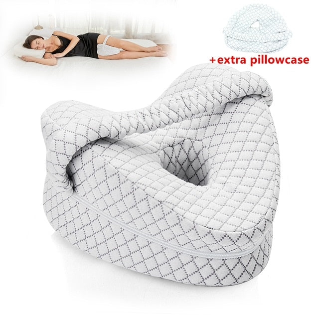 Orthopedic Heart-Shaped Leg Knee Support Sleeping Pillow