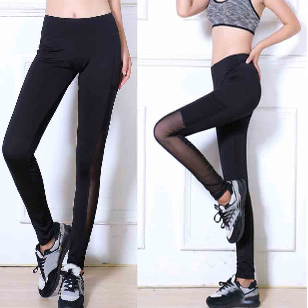 Pocketed Workout Leggings - High Waist Skinny - SweatCraze