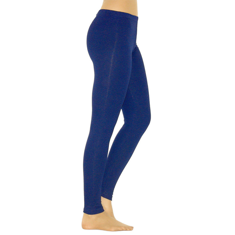 Women's Cotton High Waist Fitness Leggings - SweatCraze