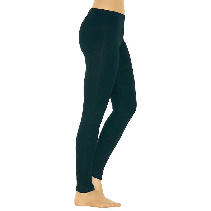 Women's Cotton High Waist Fitness Leggings - SweatCraze