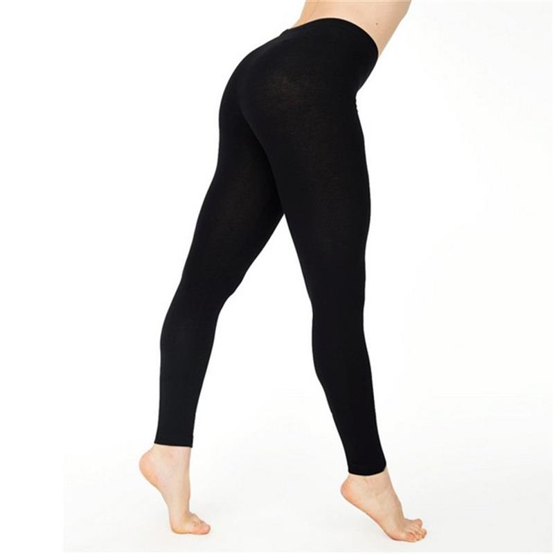 Women's Cotton High Waist Fitness Leggings - SweatCraze