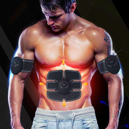 Smart Unisex EMS Electric Pulse Muscle Stimulator (Black) - SweatCraze