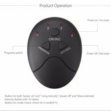 Smart Unisex EMS Electric Pulse Muscle Stimulator (Black) - SweatCraze