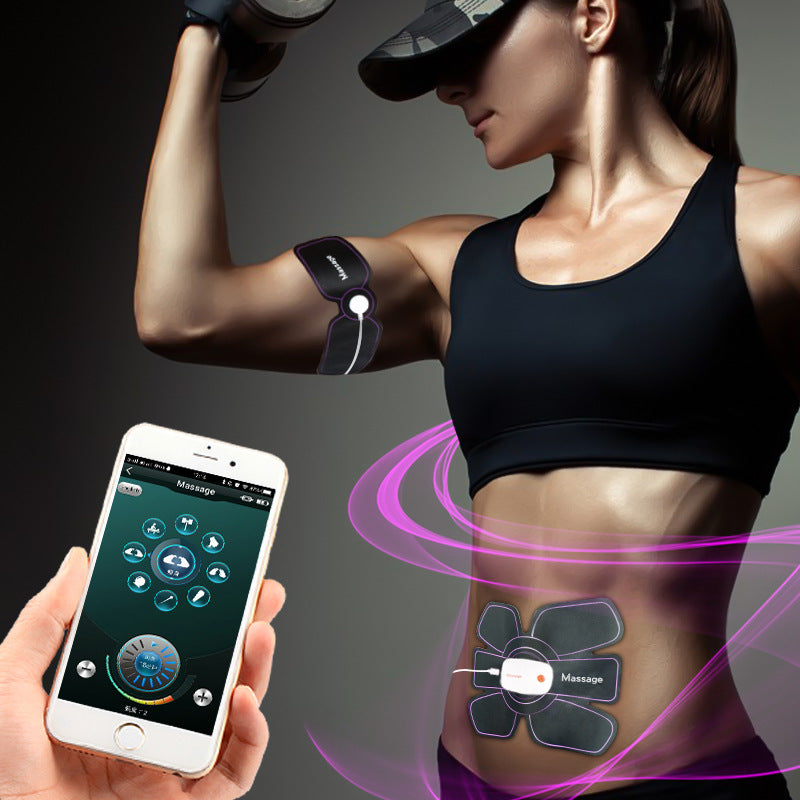 Smart Abs & Muscle Toner Stimulator with Smart App Remote Control - SweatCraze