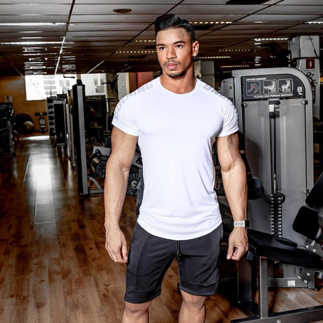 Men's Quick Dry Compression Short Sleeve Shirt - SweatCraze