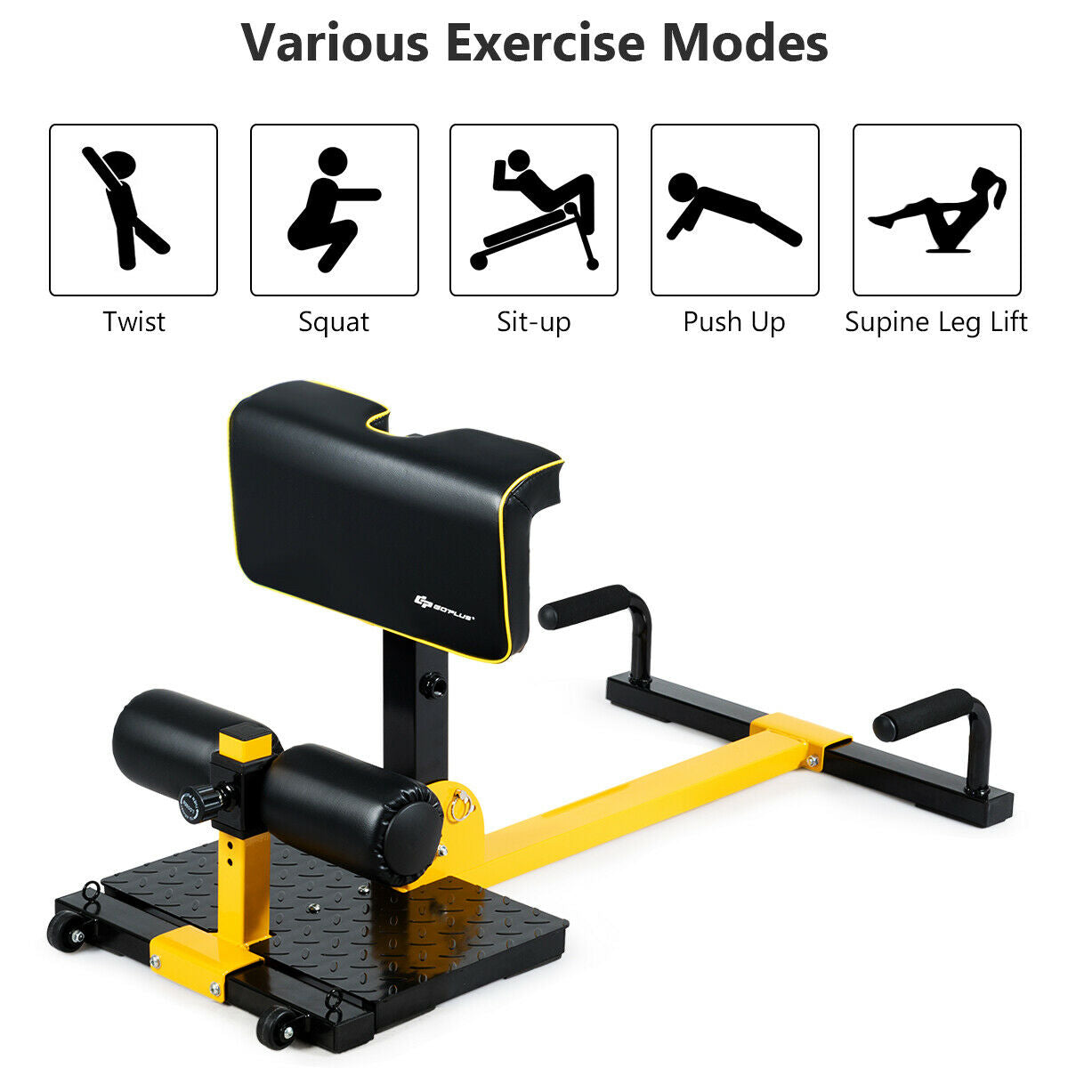 Multifunctional Deep Sissy Squat Machine