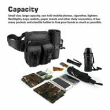 Outdoor Utility Tactical Waist Fanny Bag - Military Camping Hiking Belt Bag
