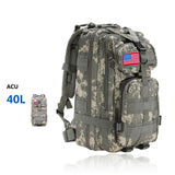 Military Outdoor Tactical Shoulder Backpack Camping Hiking Bag