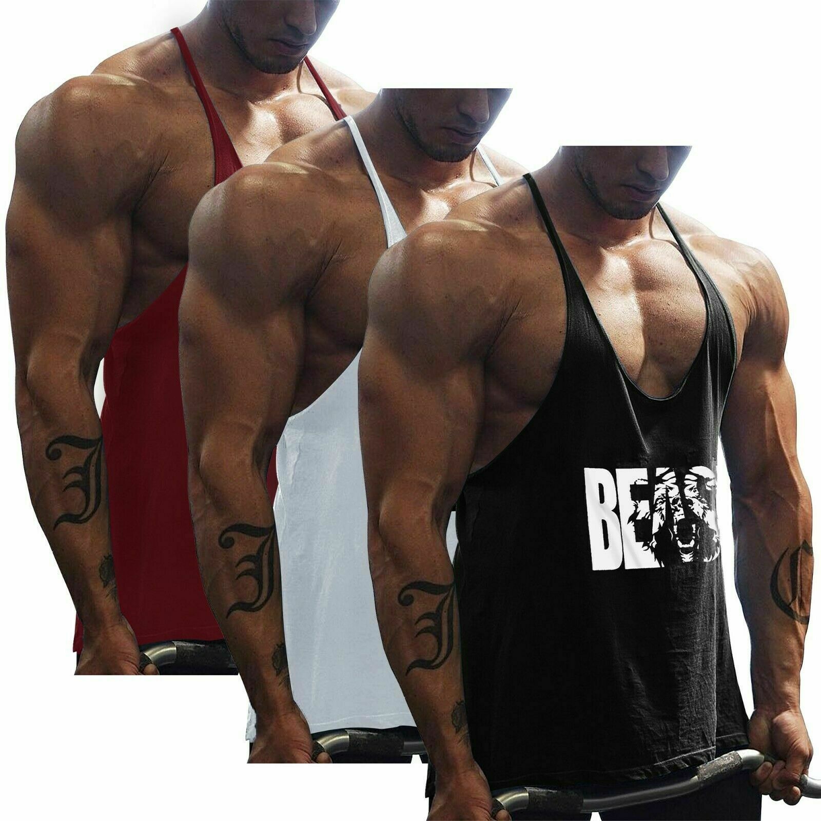 Muscle Workout Sleeveless Hoodie 