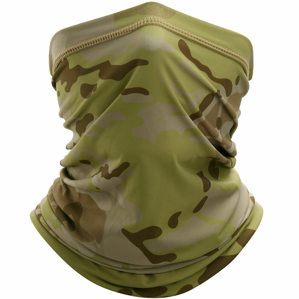 Camo Neck Gaiter Bandana Face Masks