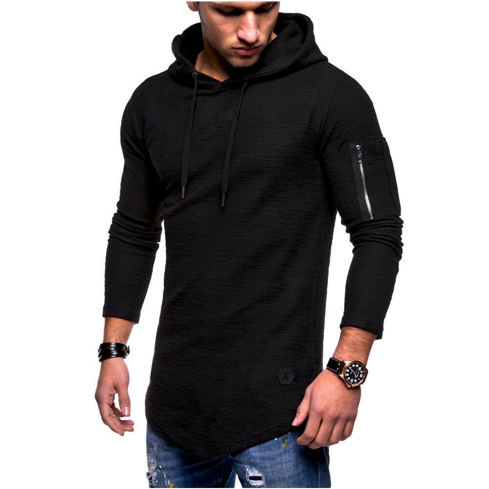 Men Athletic Gym Muscle Hoodies