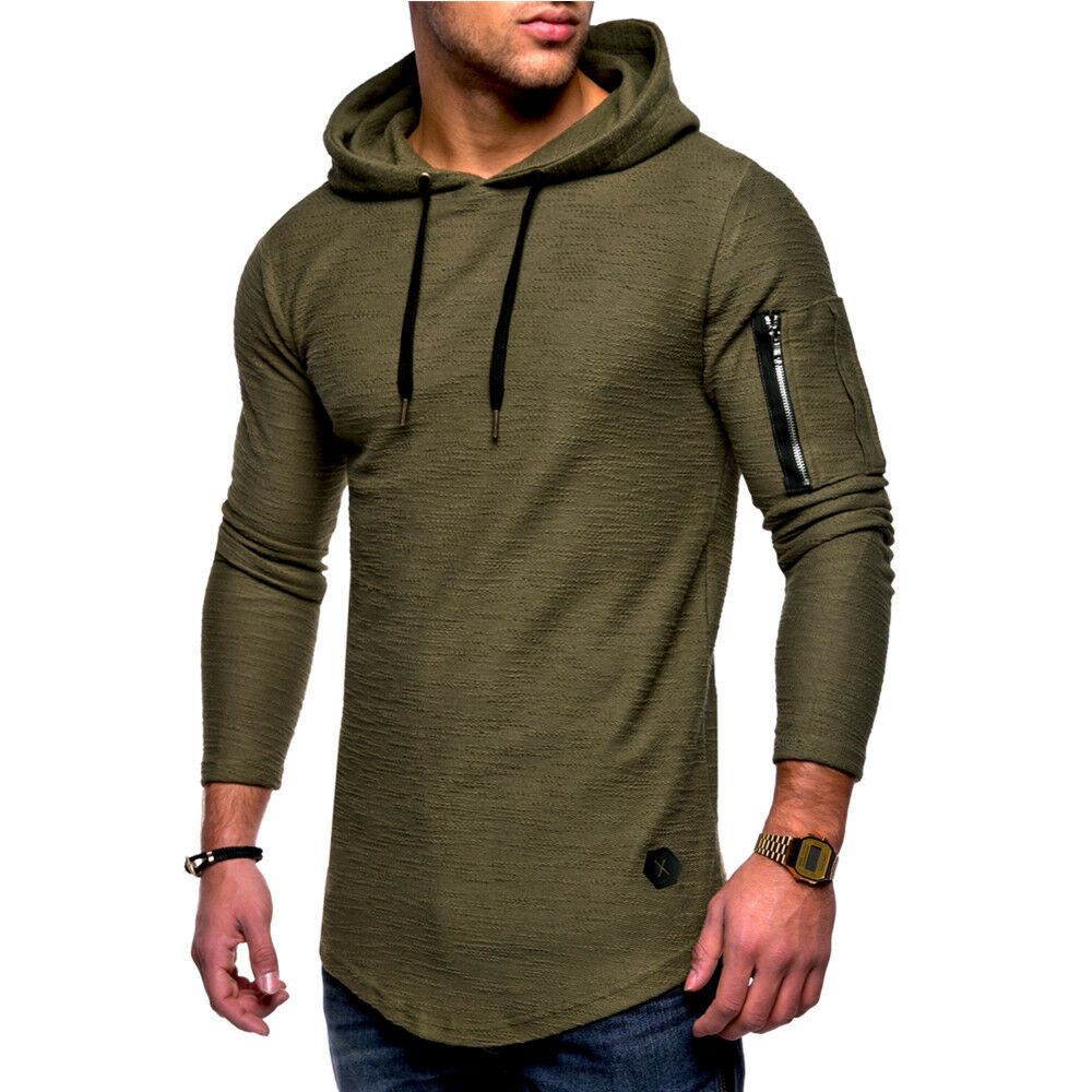 Men Athletic Gym Muscle Hoodies