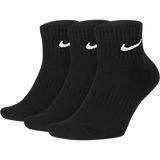 Nike Everyday Quarter Cushion Ankle Training Socks 3 Pairs Pack | Size 8-12