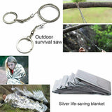 13 In 1 Outdoor Emergency Survival Kit Camping Hiking Tactical Gear SOS Backpack