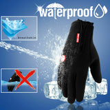 Thermal Windproof Waterproof Winter Gloves Touch Screen Warm Mittens Men Women