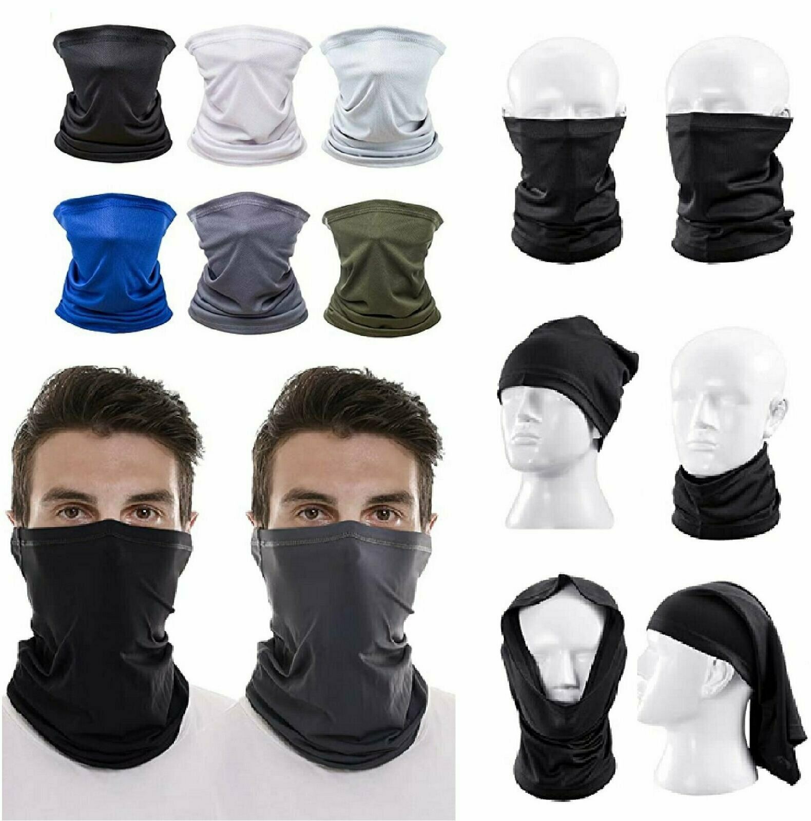 Fashion Cover Neck Gaiter Neckerchief Scarf