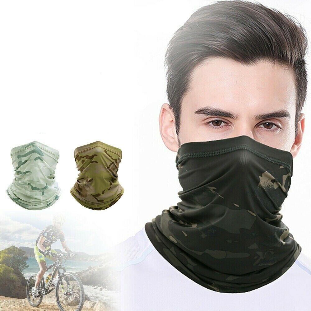 Camo Neck Gaiter Bandana Face Masks