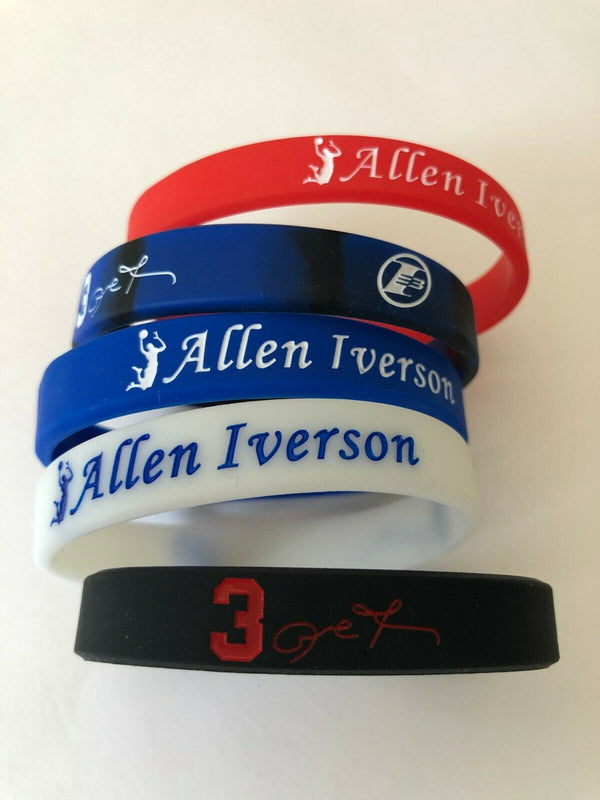 Allen Iverson  Silicone Wristband Bracelet