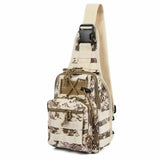 Outdoor Shoulder Chest Bag men Military Tactical Backpack Travel Camping Hiking