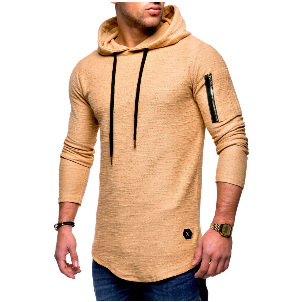 Men Athletic Gym Muscle Hoodies