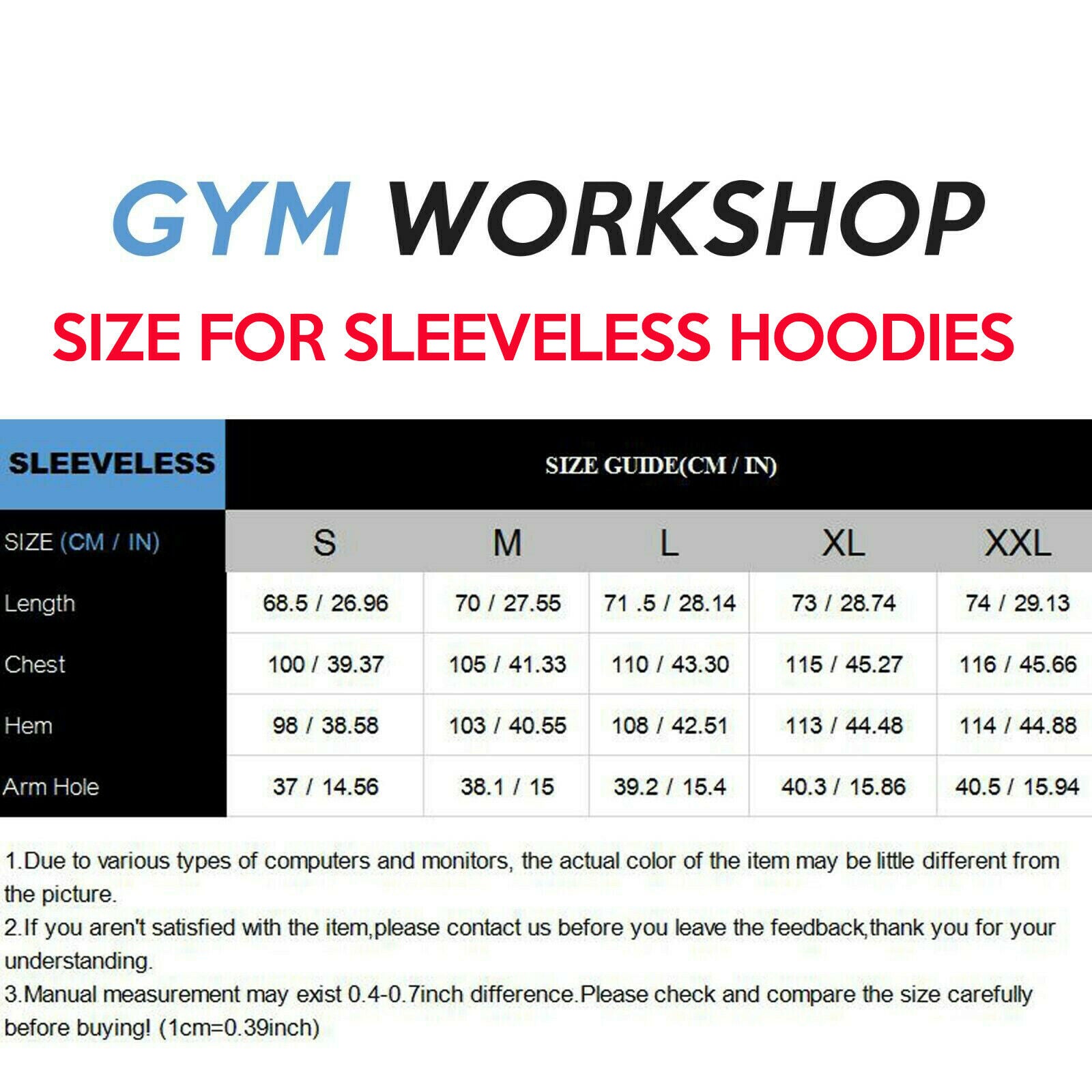 Muscle Workout Sleeveless Hoodie 