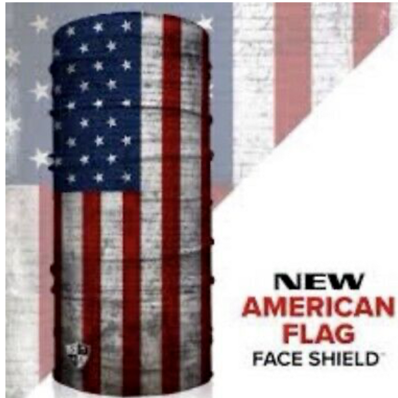Armour Blackout American Flag Face Mask