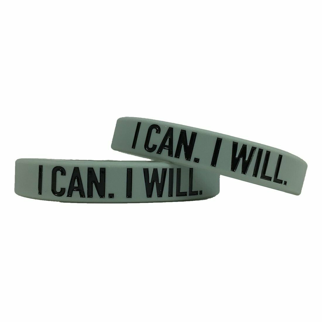 MOTIVATIONAL SILICONE WRISTBANDS 