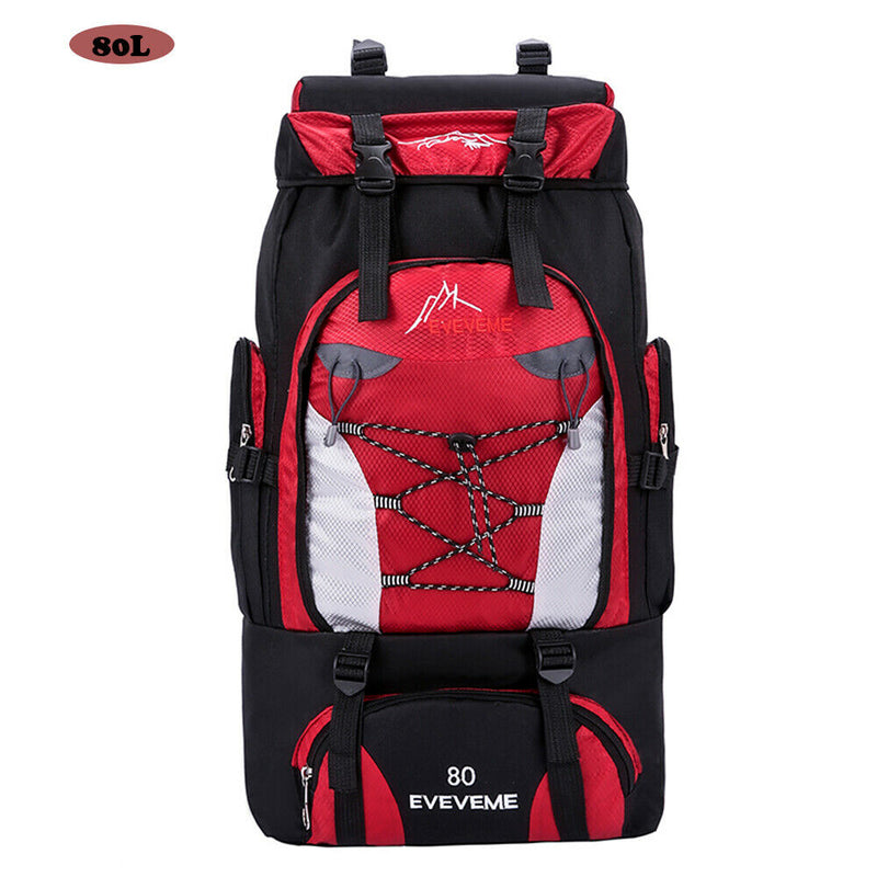 Outdoor Hiking Backpack Camping Rucksack Waterproof Shoulder Travel Bag