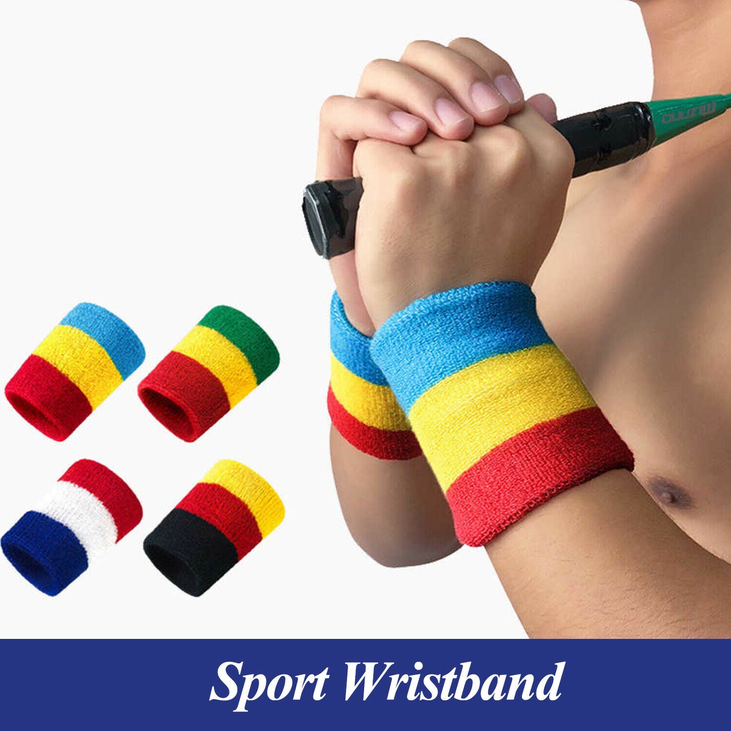 Fitness Sport Workout Wristbands & Headband