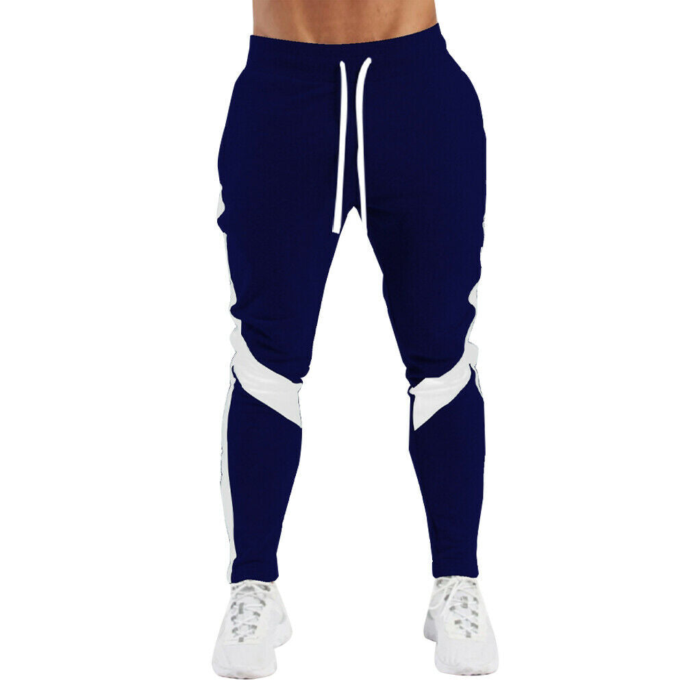 US Mens Pants Drawstring Jogging Jogger 