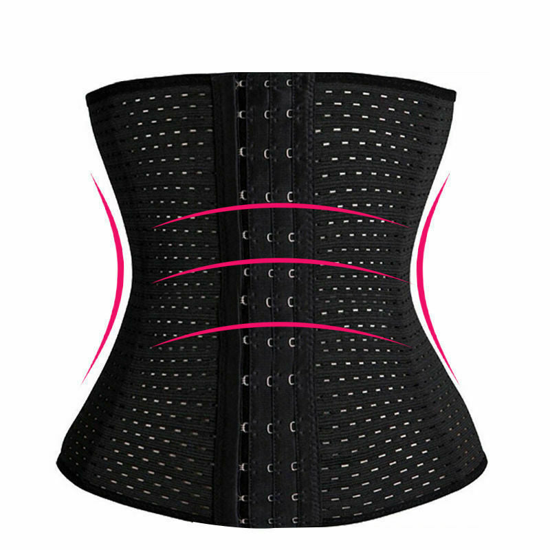 Corset Waist Trainer Training Shaper Body Shapewear Underbust Tummy Belt