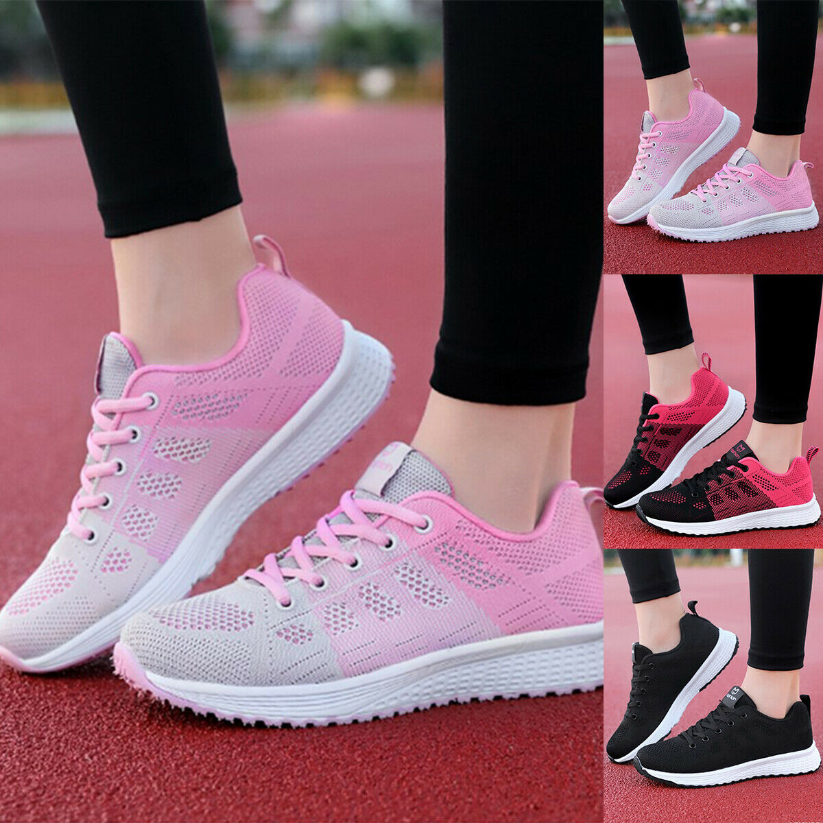 Women Breathable Fitness Running Shoes