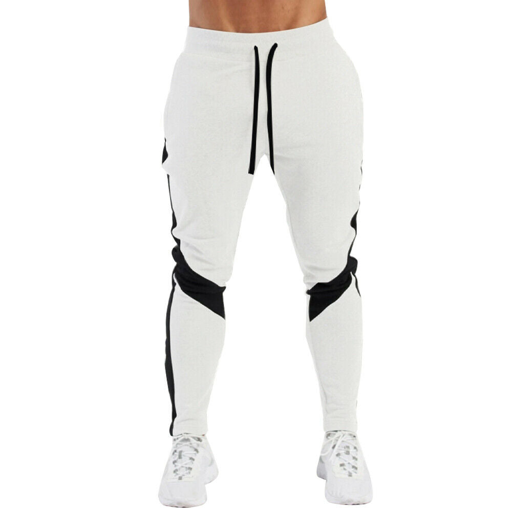 US Mens Pants Drawstring Jogging Jogger 