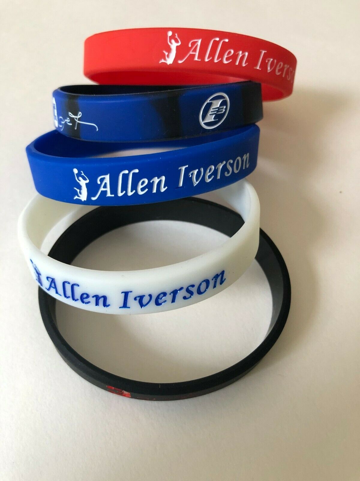 Allen Iverson  Silicone Wristband Bracelet