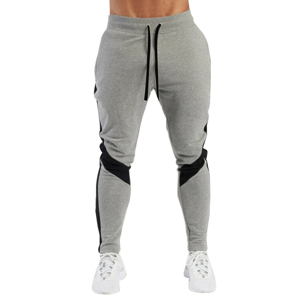 US Mens Pants Drawstring Jogging Jogger 