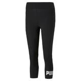 PUMA Women's Essentials 3/4 Logo Leggings - SweatCraze