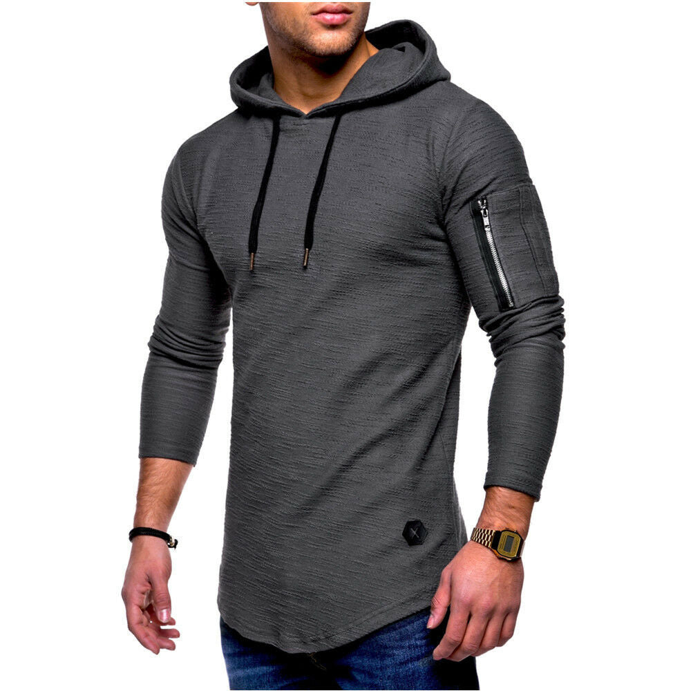 Men Athletic Gym Muscle Hoodies