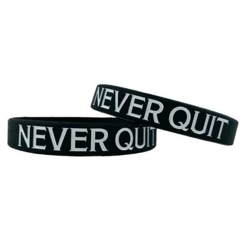 MOTIVATIONAL SILICONE WRISTBANDS 